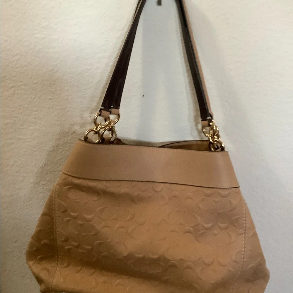 Coach Signature Shoulder Bag - Picture 3 of 5